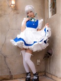 cosplay美女套图 c77 Sakuya Izayoi　白丝假发扮相(1)(95)